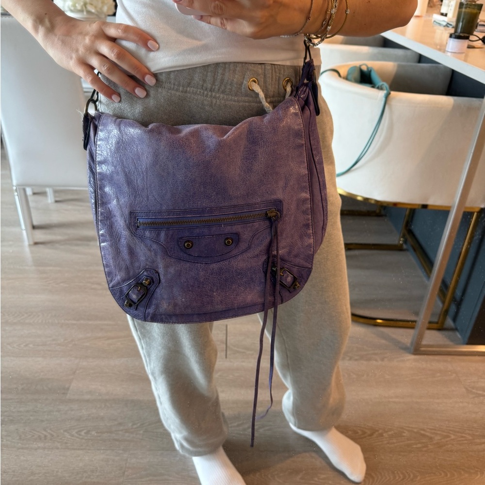 Balenciaga Authentic Flap Crossbody Bag